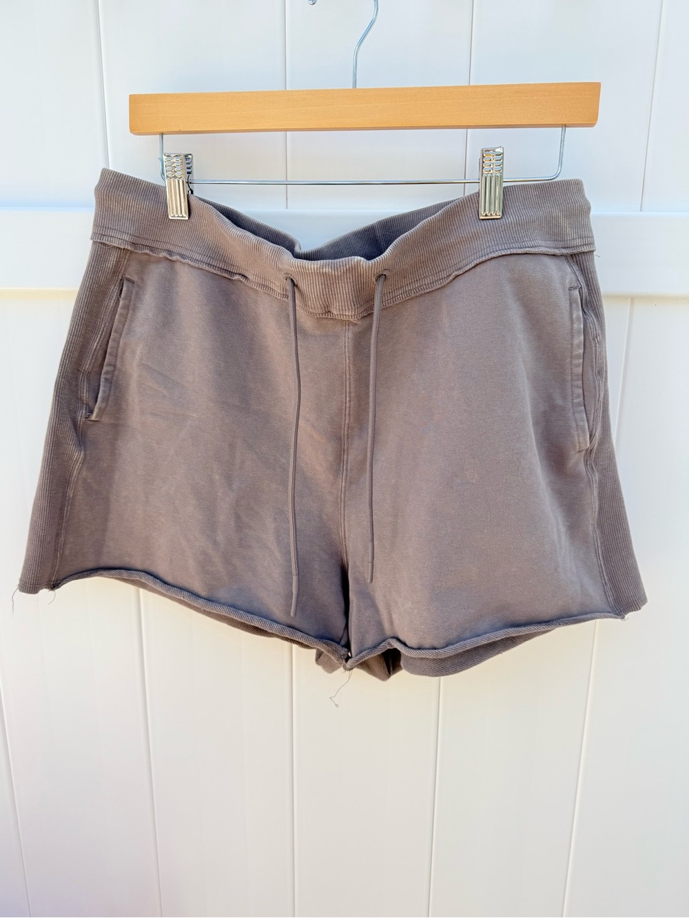 JoyLab Taupe Drawstring Athletic Shorts - Picture 1 of 5